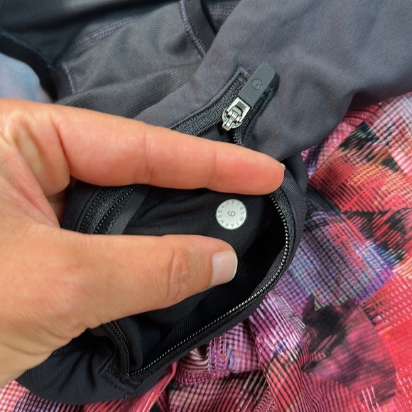 Lululemon Run Times Short II *4" Sun Dazed Multi Pink / Super Dark - Picture 6 of 7